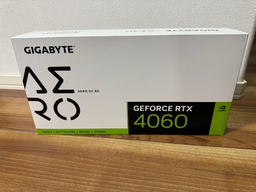 GIGABYTE GEFORCE RTX 4060 AERO OC 8G美品