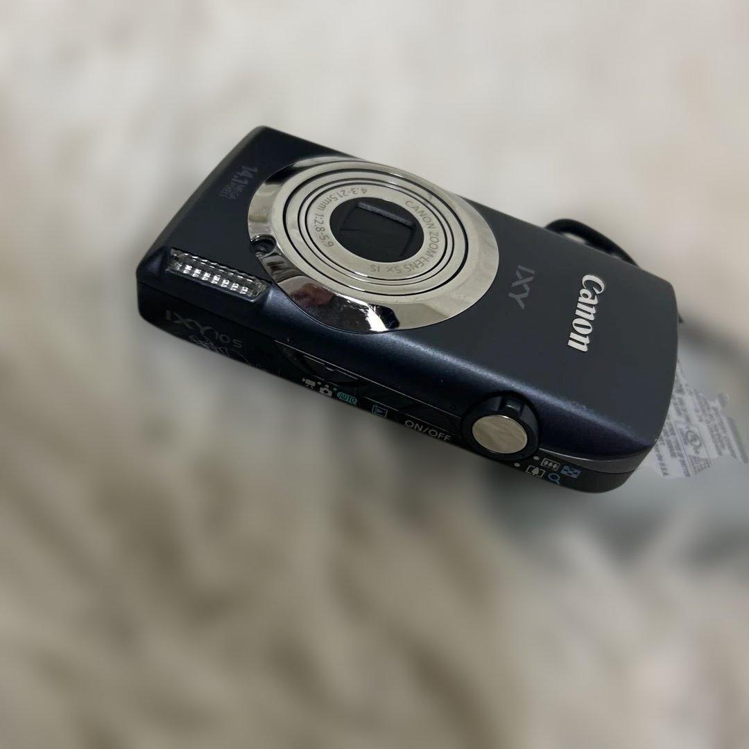 【美品】Canon IXY 10S ブラック　コンパクトデジタルカメラ