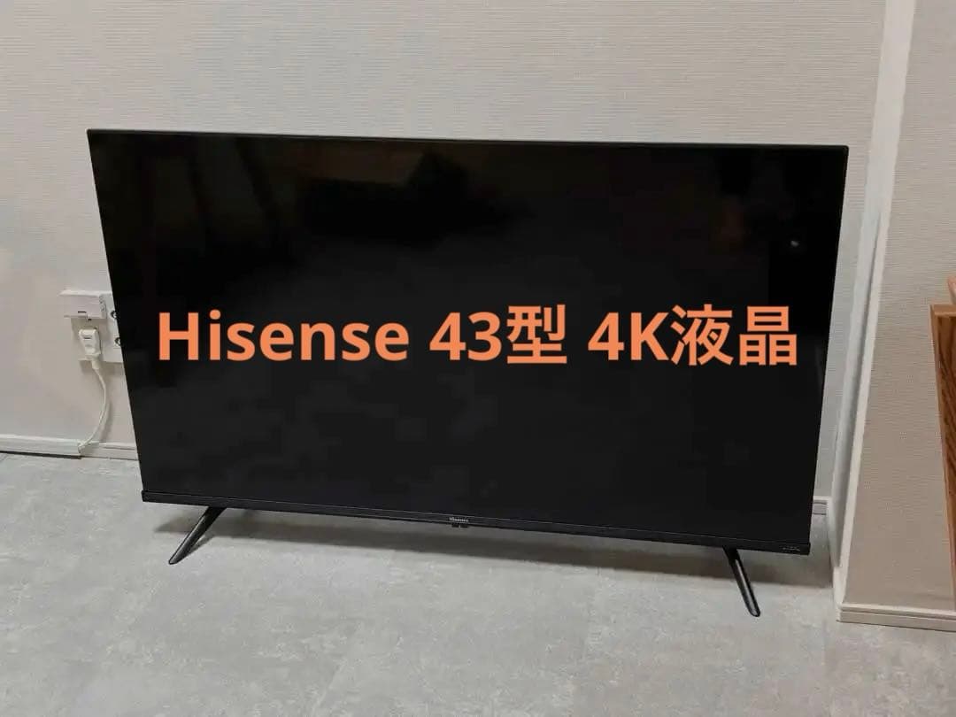 テレビ 43型 4K液晶 ハイセンス(Hisense) 43A6H
