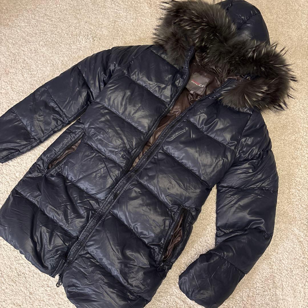 デュペティカダウンジャケット フード付き