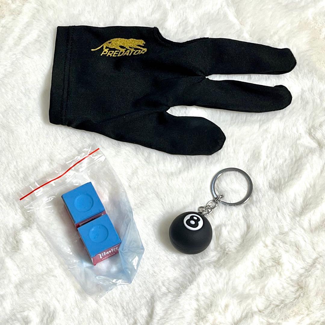 【美品】ビリヤードキュー ハードケース付き PREDETOR プレデター刺繍