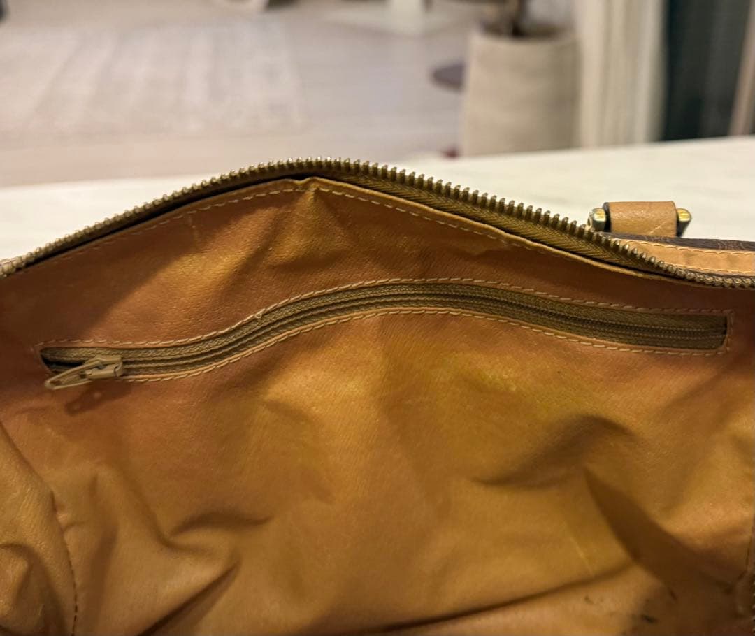 セリーヌ トリオンフ　ミニボストンバッグ マカダム柄 ヴィンテージ