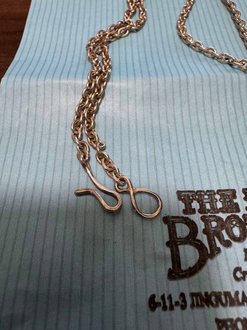 THE BINGOBROTHERS シルバーチェーンネックレス