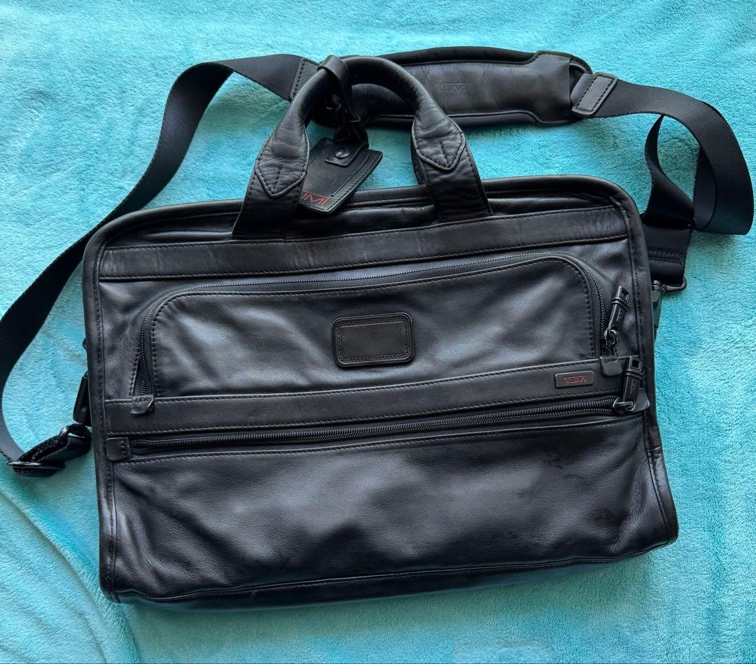 TUMI オールレザー ビジネスバッグ 96101DH