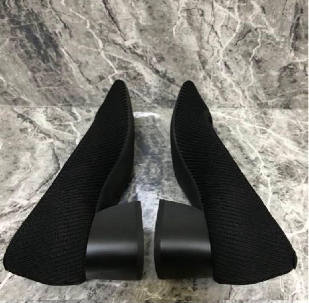 VIVAIA Melody Pro スクエアトゥ チャンキーヒール パンプス 黒