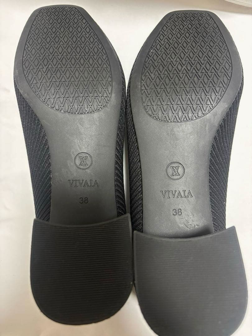 VIVAIA Melody Pro スクエアトゥ チャンキーヒール パンプス 黒