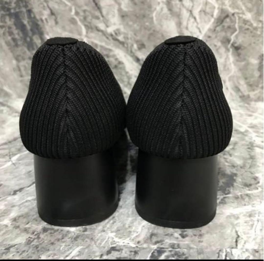 VIVAIA Melody Pro スクエアトゥ チャンキーヒール パンプス 黒