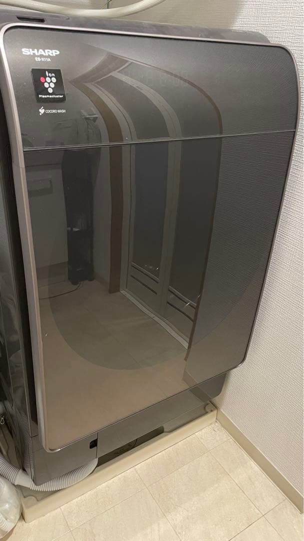 SHARP ES-X11A-TR BROWN ドラム式洗濯機