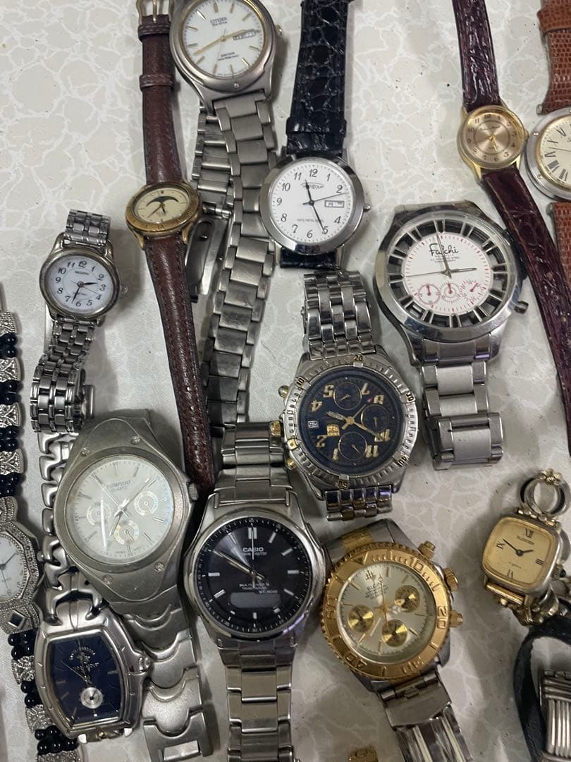 ❷時計86個まとめ売り SEIKO16個あり 手巻き、自動巻き
