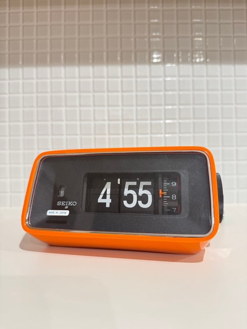 【レア】セイコー SEIKO DP691T パタパタ時計 目覚まし時計4点セット