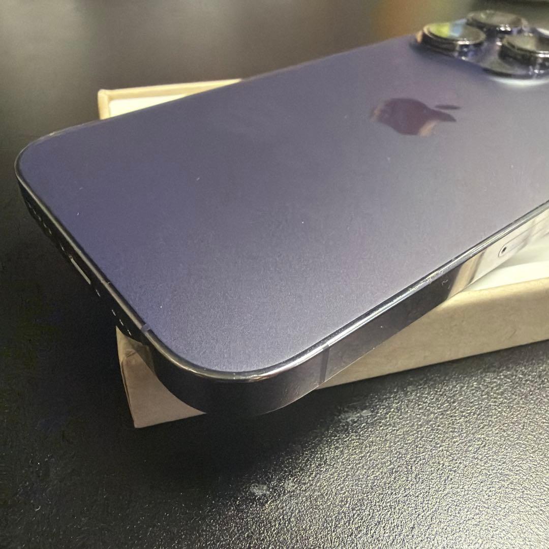 iPhone14pro 512GB【最大容量100％】ディープパープル