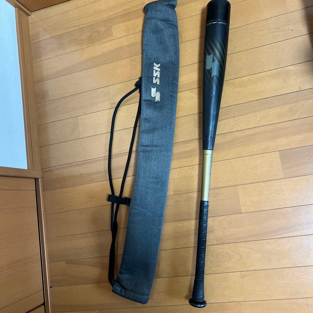 SSK MM18 84センチ　ミドルバランス　軟式バット バットケース付き