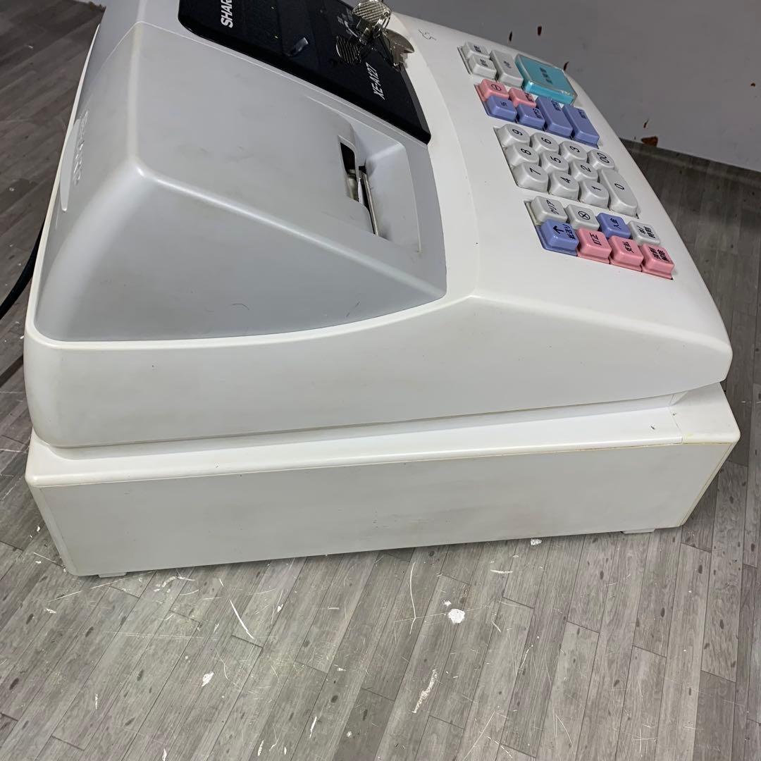 SHARP 電子レジスター XE-A127 店舗用品 レジ　ドロワーキー無し