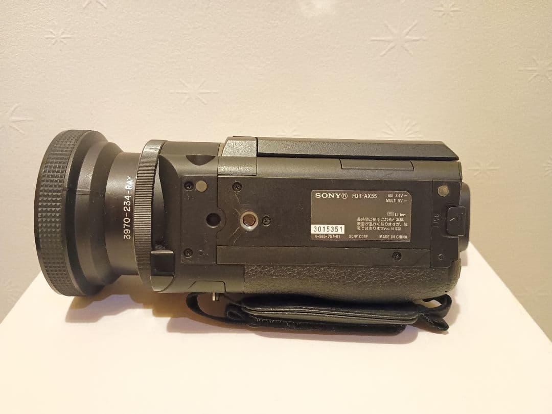 SONY 4Kビデオカメラ FDR-AX55