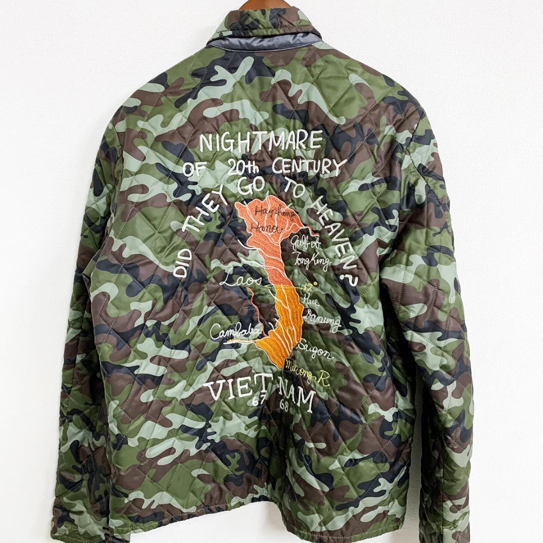 ドライボーンズ　リバーシブルベトジャン　刺繍