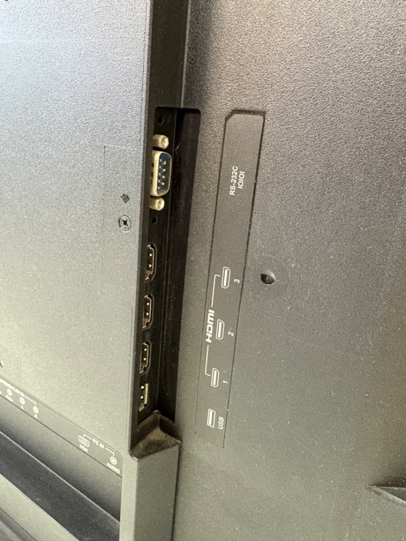 【美品】 液晶モニター　42インチ　電源　HDMI　D-Sub　高耐久　f956