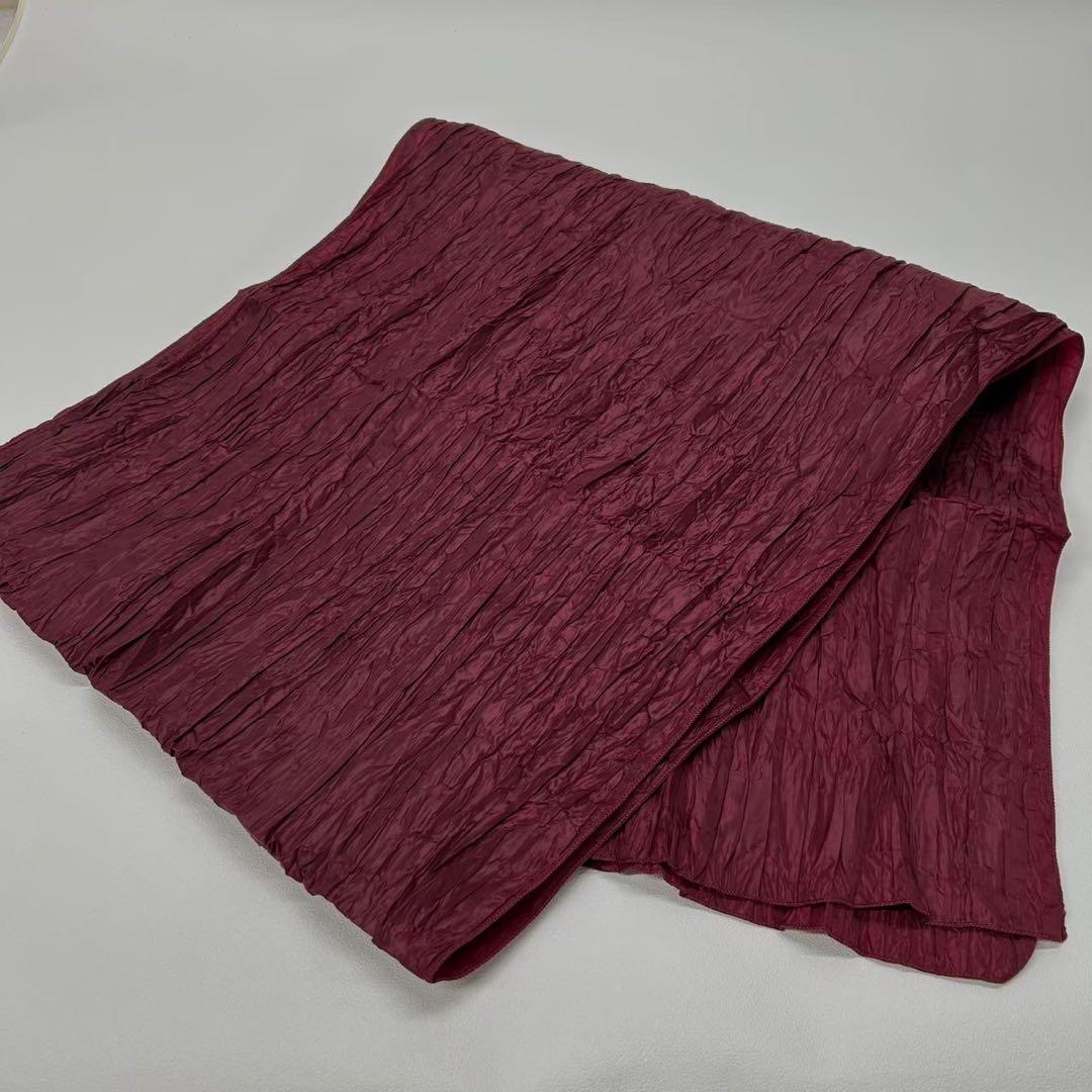 浴衣　大きめサイズ　浴衣 3L 牡丹　兵児帯　ボルドー　2点　新品　0805⑦