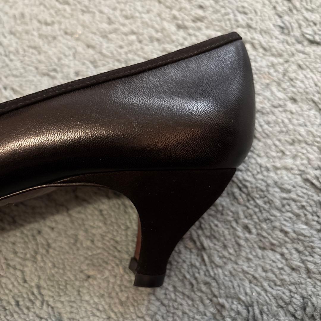 【専用】CHIE MIHARA チエミハラ パンプス ブラック レザー
