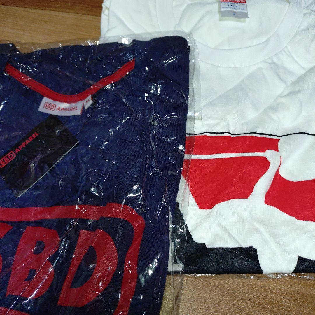 初期限定BULL・SBD Tシャツセット　golds gym　新品　希少