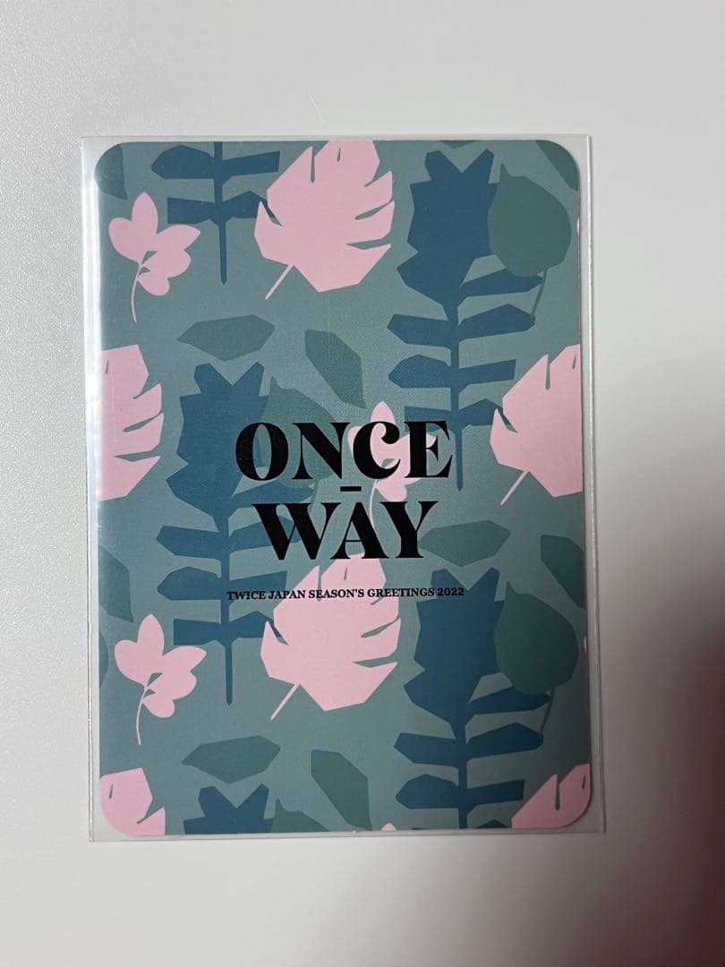 TWICEサナ onceway HMV限定 シーグリ トレカ