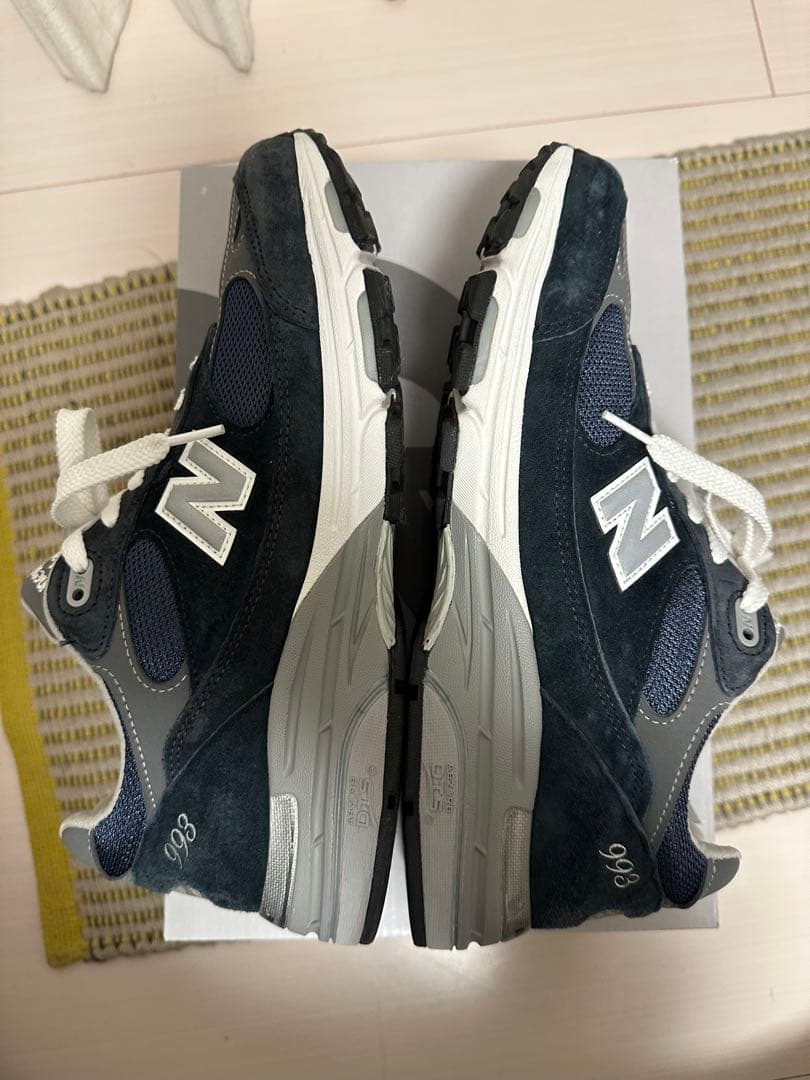 ニューバランス　MR993NV 27.5㎝ Dワイズ　ネイビー