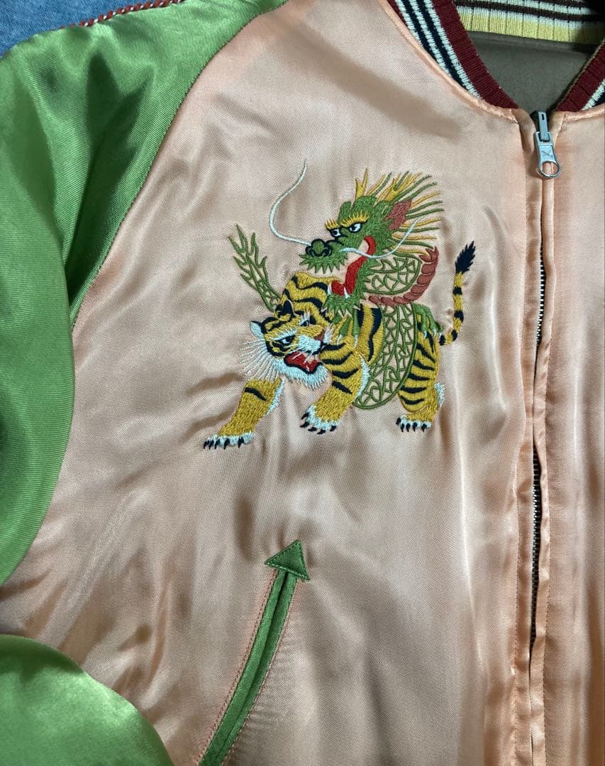 さ*ろ様 美品 Pherrow's(フェローズ) 匠 リバーシブルスカジャン ゑ