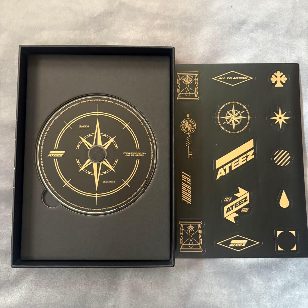 ATEEZ TREASURE EP.FIN：ALL TO ACTION 黒