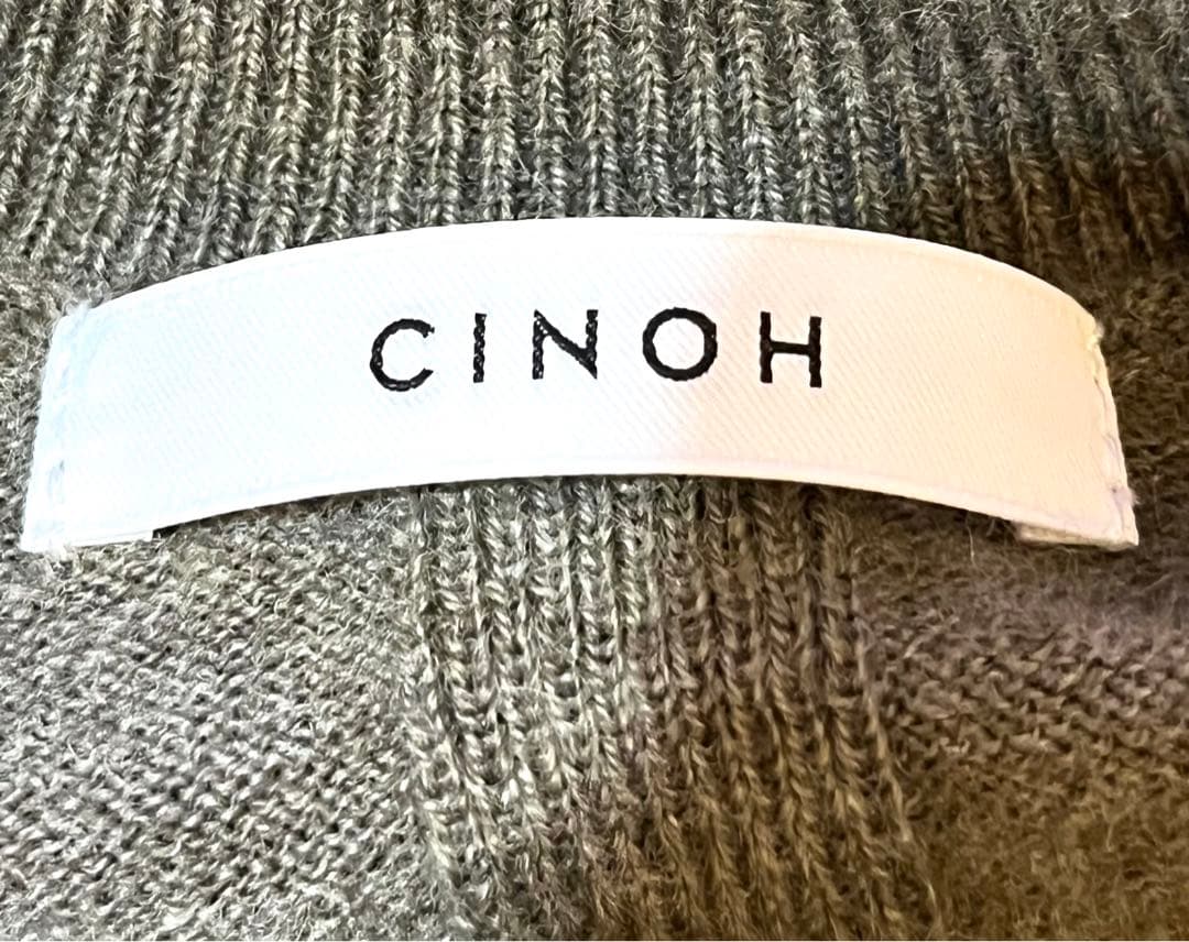 CINOH 2025AW MIX KNIT スヌード付　ドゥーズィエムクラス