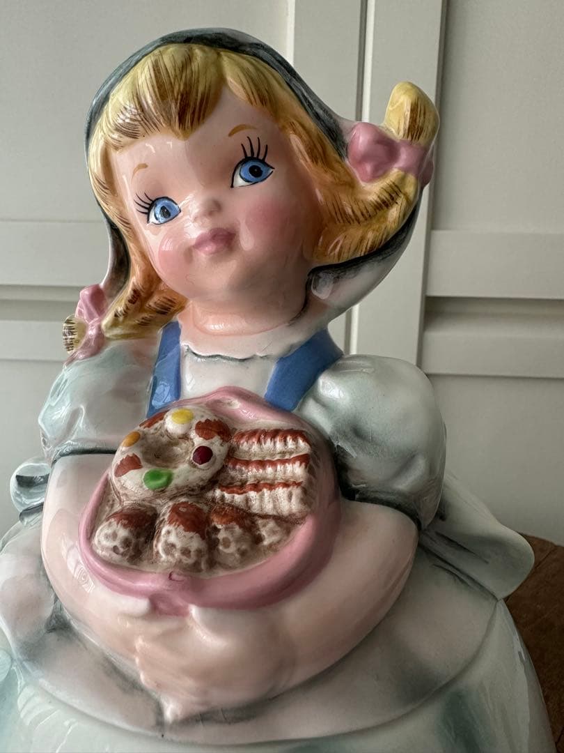 50's Leftonダッチガール ヴィンテージ レフトン クッキージャー☕️