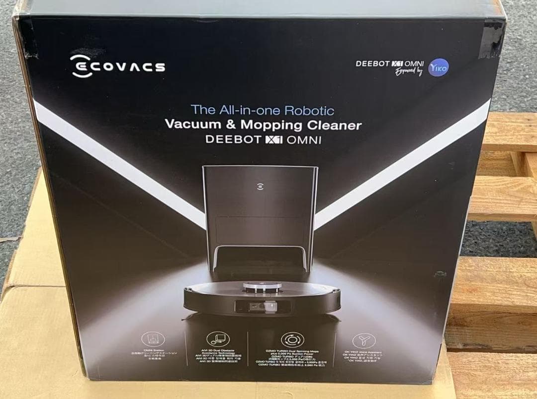 未開封ECOVACS(エコバックス)DEEBOT X1 OMNI ロボット掃除機