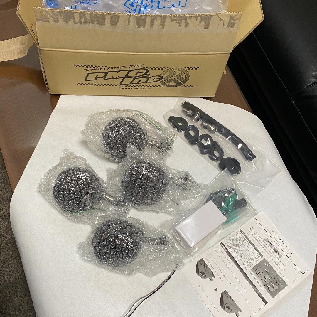 【Kiwa T】ARCHI Z2タイプ LEDウインカーセット 漆黒