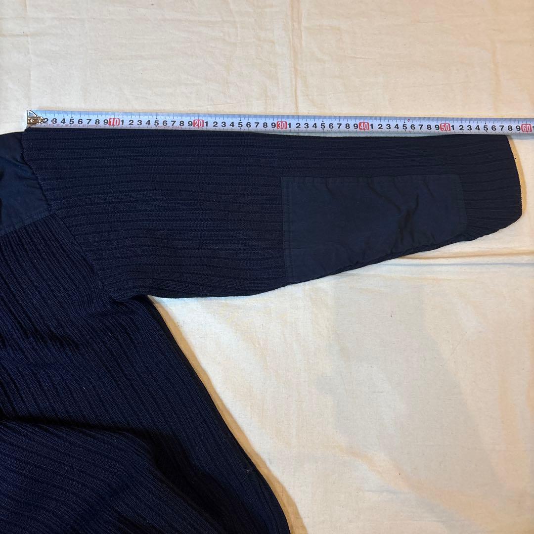 Saint James ミリタリーデザインセーター ネイビー