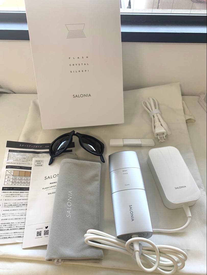 【SALONIA】サロニア フラッシュ クリスタル シルクエピ