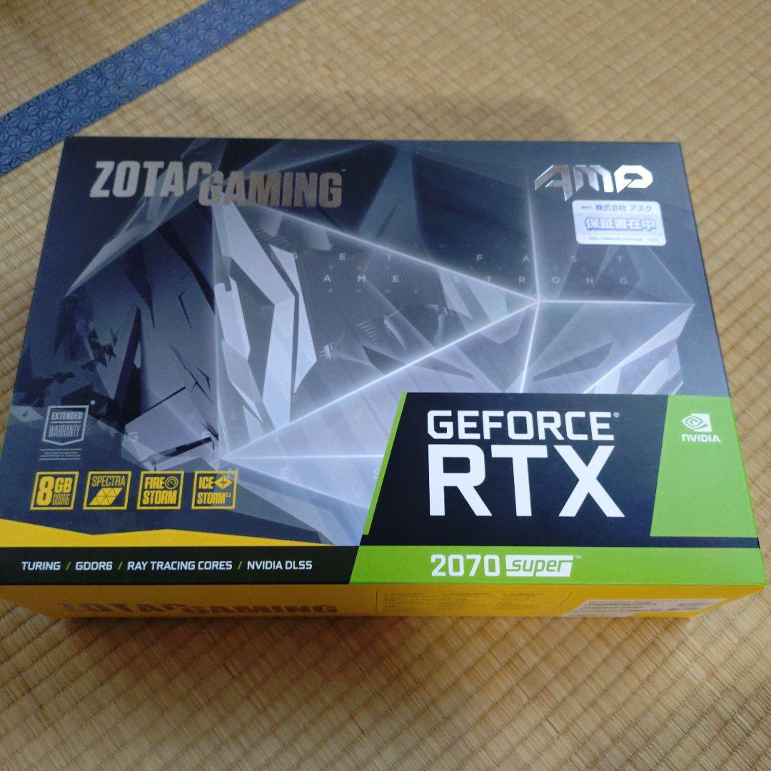 中古ジャンク品 GEFORCE RTX 2070 Super 8GB ZOTAC