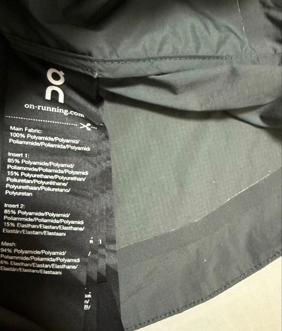 On オン　ウェザージャケット/ナイロンパーカー/ウインドブレーカー　メンズ