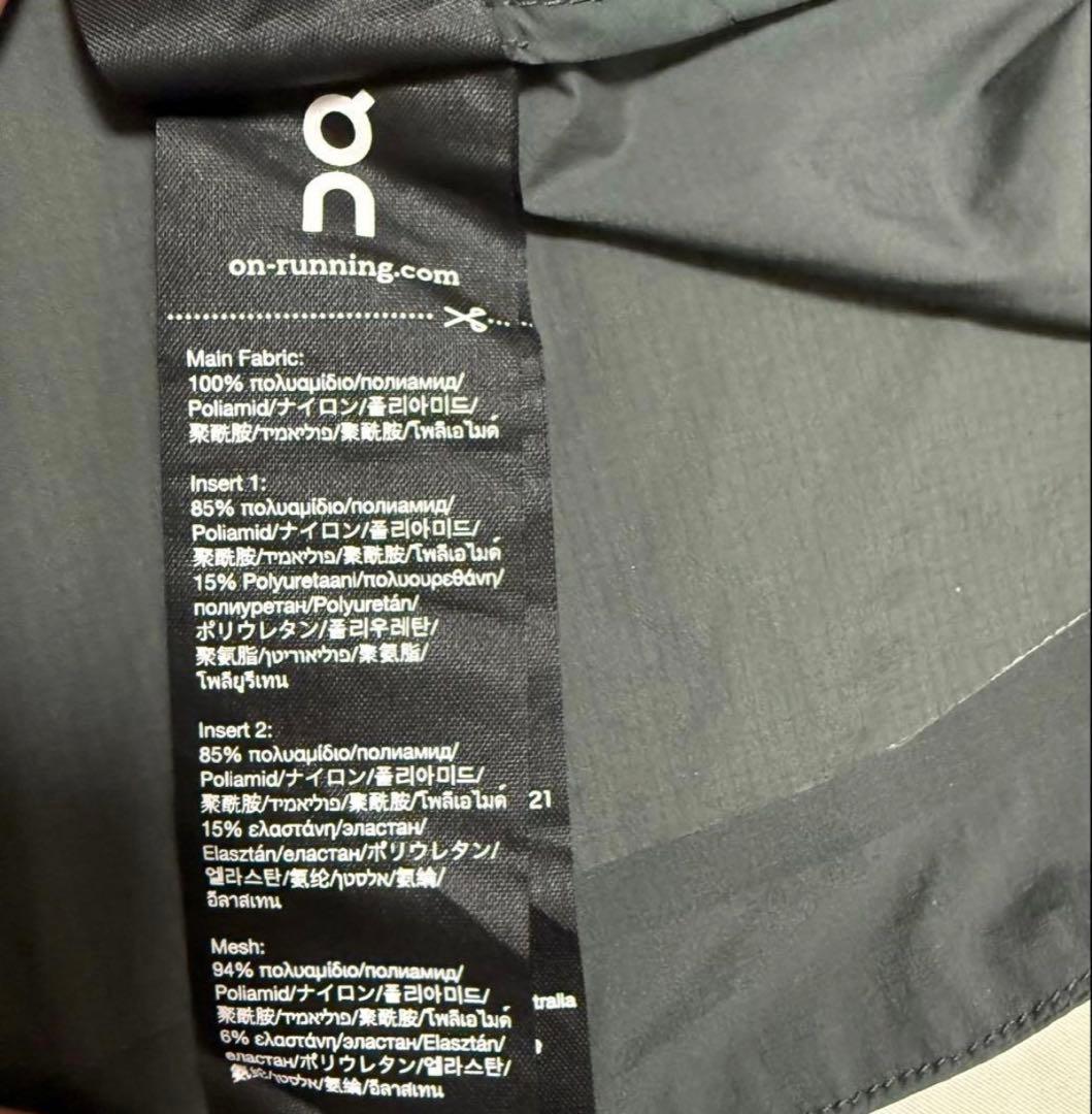 On オン　ウェザージャケット/ナイロンパーカー/ウインドブレーカー　メンズ