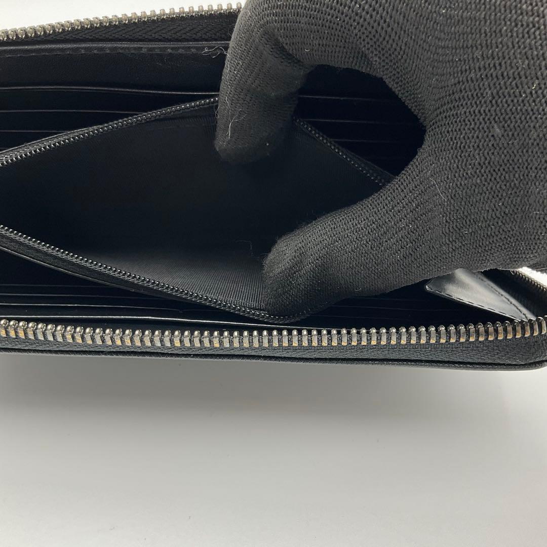 BLACKLABEL ブラックレーベル 長財布 クレストブリジ ラウンドジップ