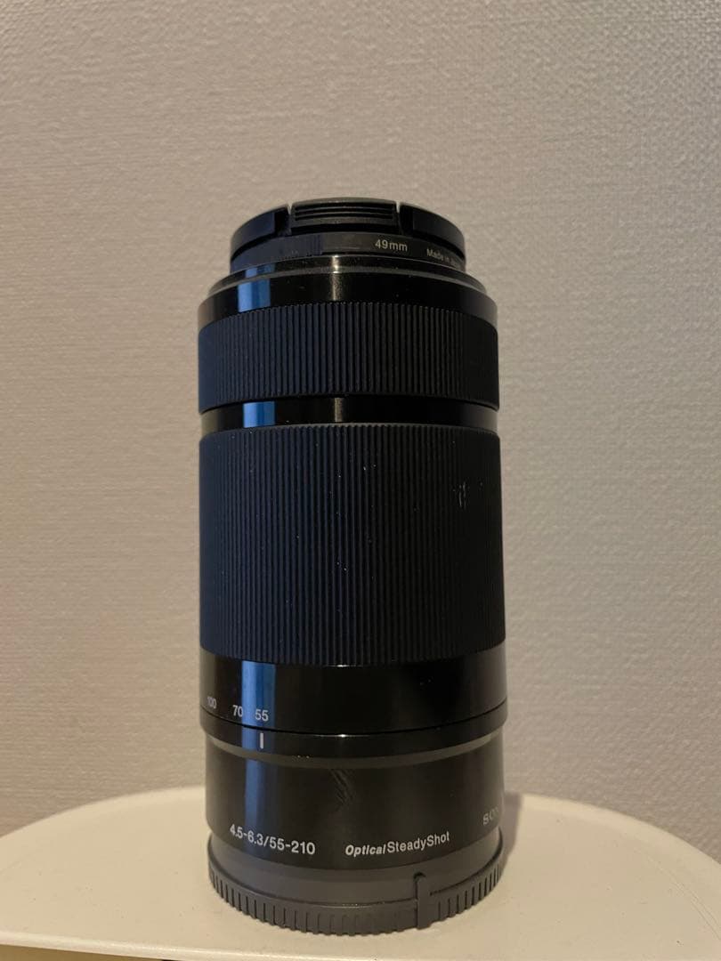 SONY 55-210mm f/4.5-6.3 ズームレンズ　フード付き