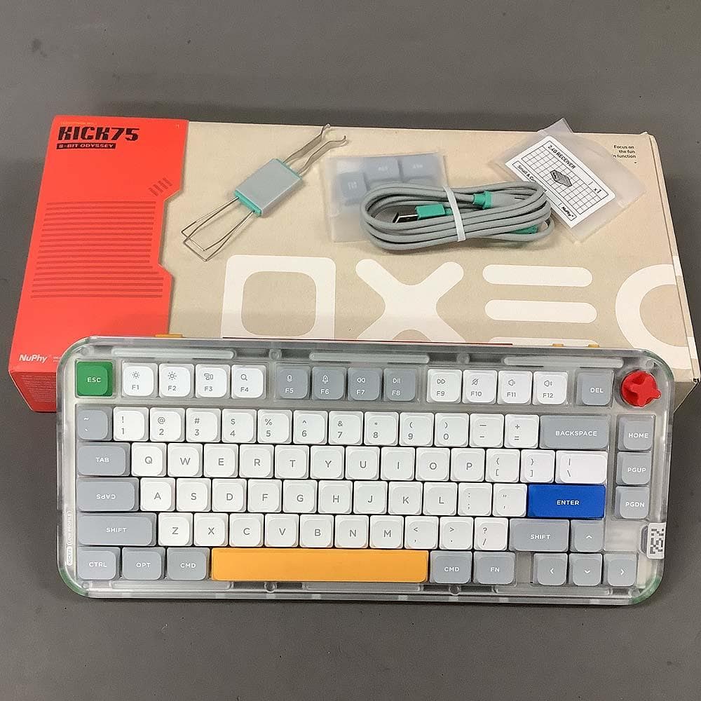 Nuphy Kick75 メカニカルキーボード Brown Nano