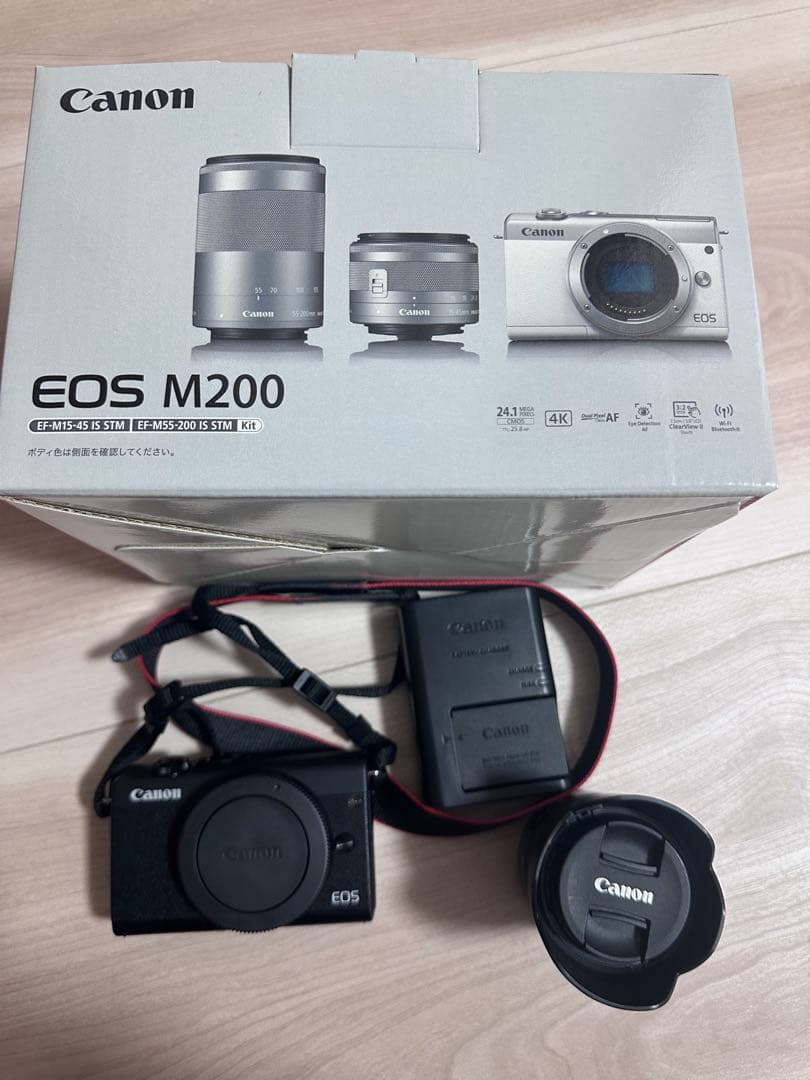 Canon EOS M200 15-45mmレンズキット