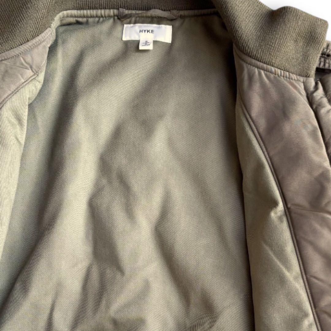 【美品】HYKE ハイク　WEP G-8 フライトジャケット　サイズ2