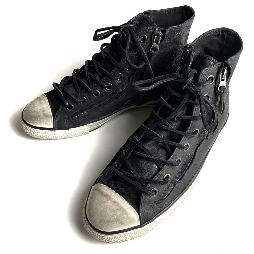 CONVERSE JOHN VARVATOS ハイカット スニーカー レザー