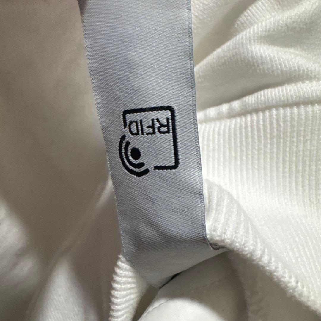 STONE  ホワイト クルーネック トレーナー