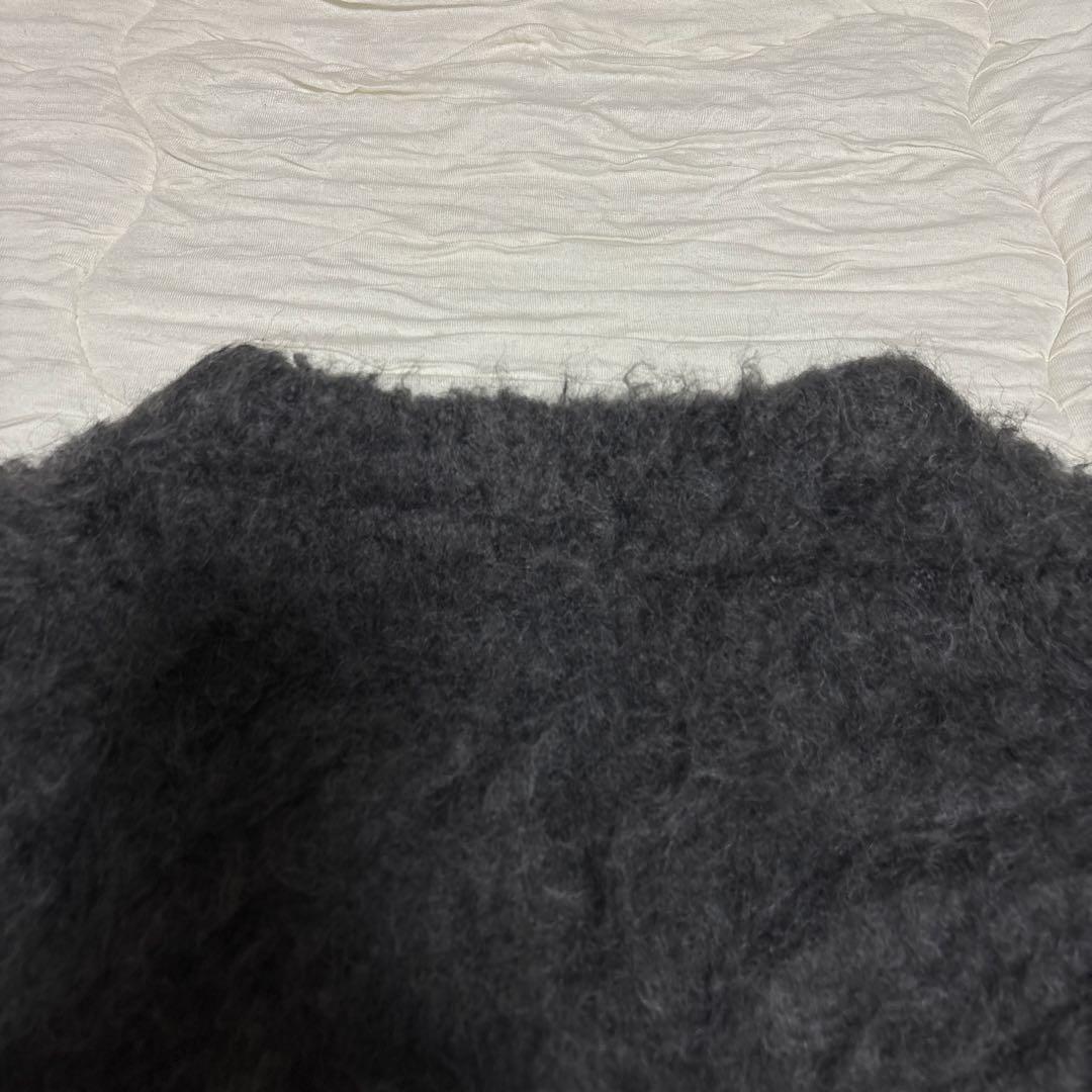 Darich グレー 長袖カーディガン　フラッフィーオーバープルオーバー