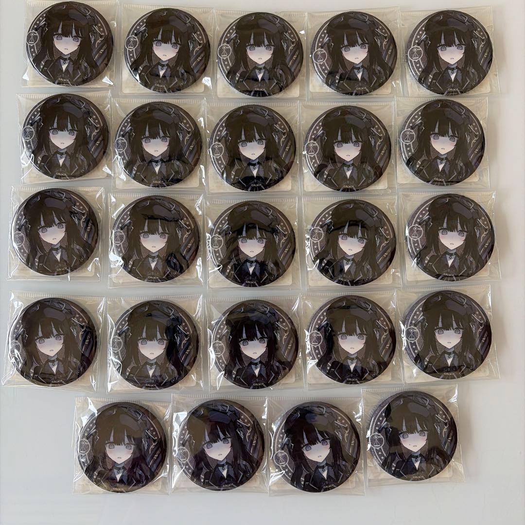 バラ売り可能 まのさば ベルハウス缶バッジ 黒部ナノカ 24個セット ①