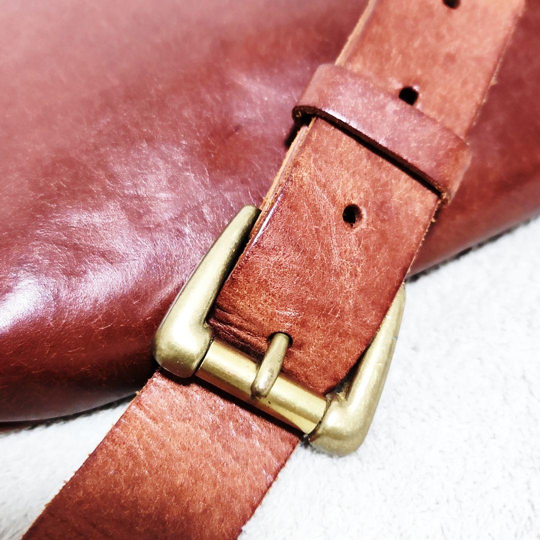 【美品】RYU レザー ボディバッグ 本革 生産終了品