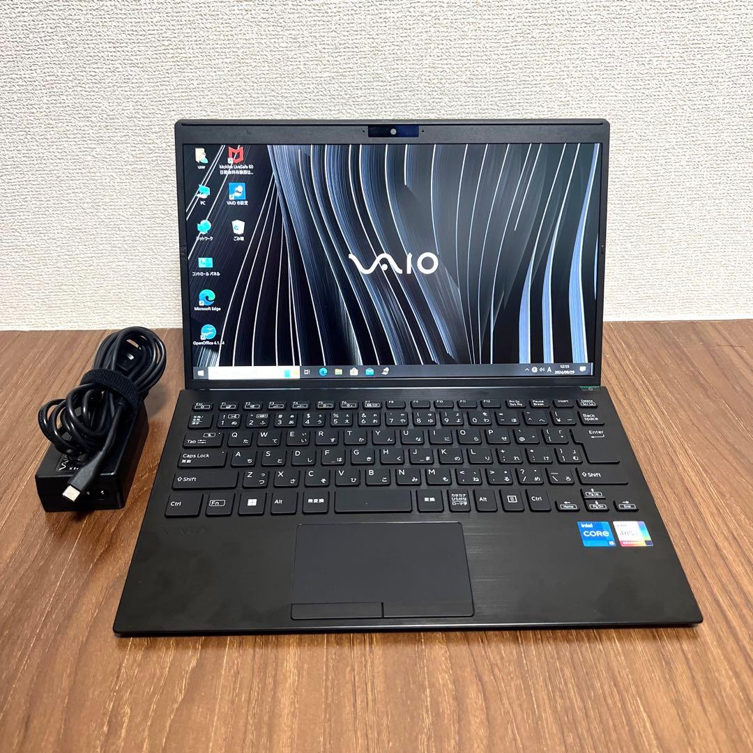 年末セール　2022年製VAIOProPG ノートPC ブラック VJPG218