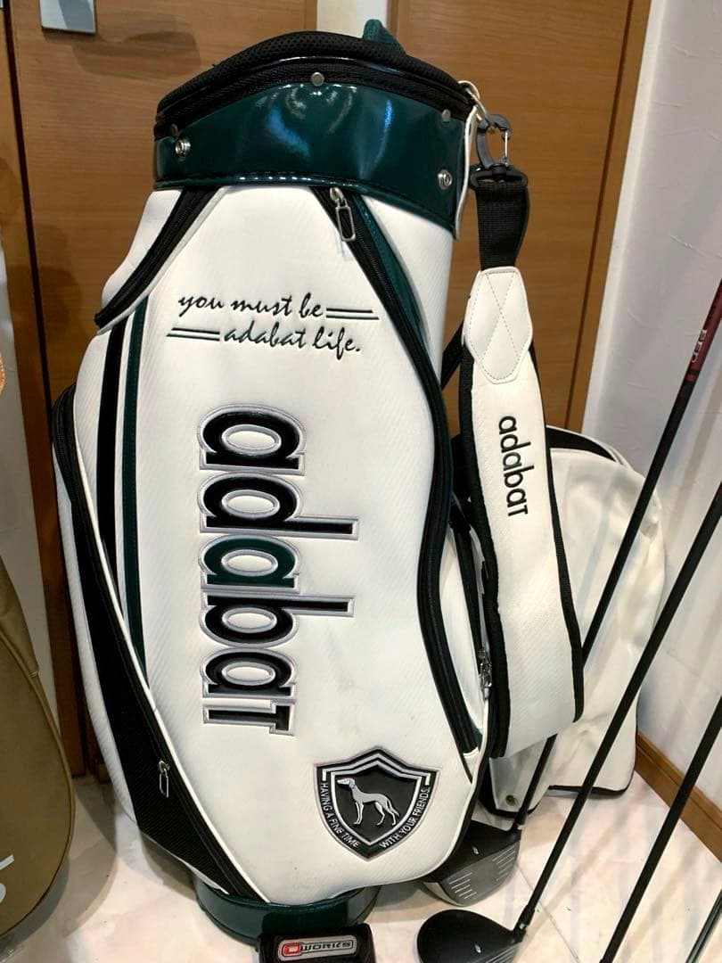 豪華　良品　ウィルソン　ゴルフクラブ フルセット　バッグ／アダバット