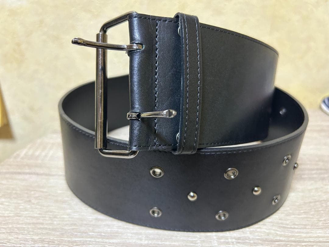 alice auaa アリスアウアア　レア　ベルト（幅約8㎝）ゴシック