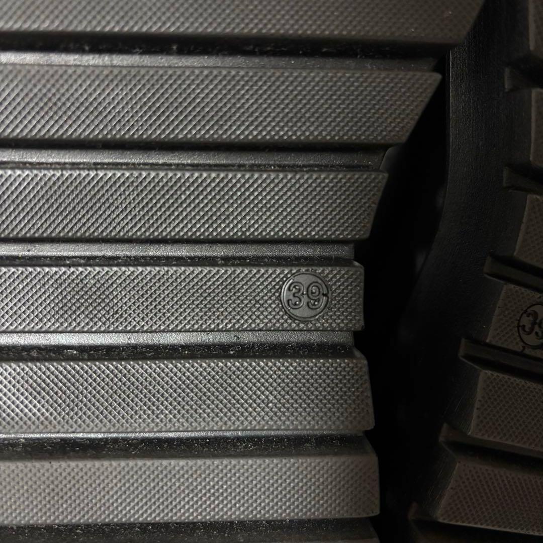 【未使用級】CORSO ROMA 9 サイドゴアブーツ 厚底 ブラック 39